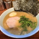 萬家 - ラーメン＋味玉