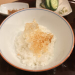新ばし 笹田 - おこげ