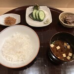 新ばし 笹田 - お食事