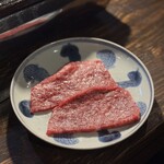 深夜焼肉 だいちゃん - ウチモモ　刺しと同じ個体