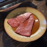 深夜焼肉 だいちゃん - ザブトン焼きすき　岡崎牧場純血但馬近江牛50ヶ月