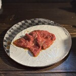 深夜焼肉 だいちゃん - ミスジ　岡崎牧場純血但馬近江牛60ヶ月