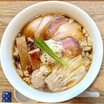 らぁ麺 紫陽花 - 特製煮干しらぁ麺