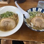 ラーメン悟空 - 牛骨塩ラーメンとガラ醤油ラーメン