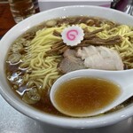 赤坂味一 - 大盛中華そば。