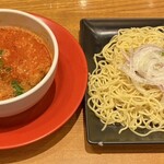 真っ赤ならーめん とまこ - とまとつけ麺(硬麺)