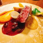 RESERVE箱根明神平 In nol hakone myojindai - 黒毛和牛サーロインの炭火焼き  近隣野菜を添えて