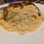 麻布笄軒 中目黒店 - 別添えのソースはお好みで