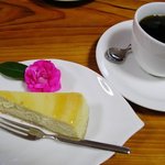 夢人の楽園　さくら庵 - レモンから手作りのレアチーズケーキ、コーヒーの樹から手作りのデザートセット