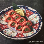 京洛焼肉やぶ - メニュー表
