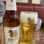 タイ料理 メーパオ - ビール(シンハー)