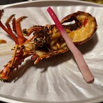 伊勢海老　海鮮蒸し料理　華月 - 伊勢海老鬼瓦焼き