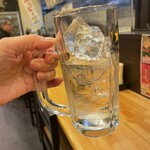 とん太 - 焼酎なか　　量が意外とある❤️