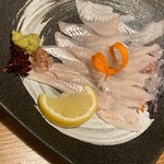 あなごの直吾美 - 穴子の造り