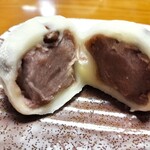 越後鶴屋 - 開運大福（こしあん）断面