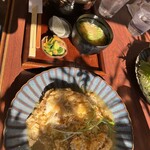 サンフラワー - カツとじ定食