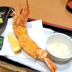 お食事処 満海 - 海老フライ。旨い!!