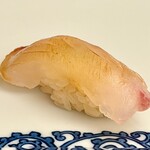 やま中・本店　鮨と日本料理　 - ヒラメ