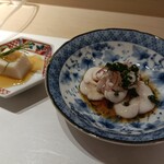 鮨 ひろ海 - 白子ポン酢と白子豆腐