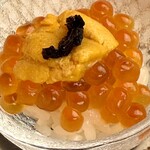 やま中・本店　鮨と日本料理　 - ウニイクラ