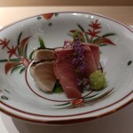 鮨 ひろ海 - 寒ブリとサワラのお造り