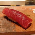 たかおか - 銚子で捕れた鮪の赤身のヅケ