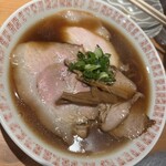 元車庫前丸宮中華そば 本店 - 