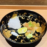 鮨あさひ - のどぐろ、カワハギのお造り