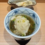 鮨あさひ - 蓮根饅頭の小丼