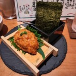 居酒家 でいりぐち - 鮪とあん肝なめろう