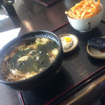 そば小僧 - かけそばとミニ掻き揚げ丼