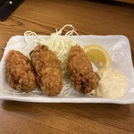 酒房 武蔵 - 牡蠣ふりゃあ〜