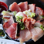 一音灯 - だるま夕日海鮮丼(夕日)1800円