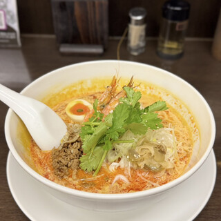 担々麺 杉山 - 料理写真:担々麺 トッピングセット¥1400