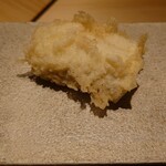 天ぷら北川 - 活締めの太刀魚