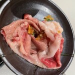 大衆肉酒場 こだわり米 匠 - すき焼きカルビ！