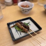 忠 - ハラミ＋赤セン　串