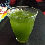 カラオケ館 - 宇治抹茶ハイ