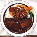 カレー専門店 クラウンエース - カツカレー￥500