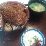 Ahara - 再訪♪ソースかつ丼 \830☆(゜∇^d)!!