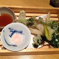 魚匠 基  大門町 - 山菜天麩羅