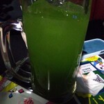 カラオケ館 - 宇治抹茶ハイ（ドデカサイズ）