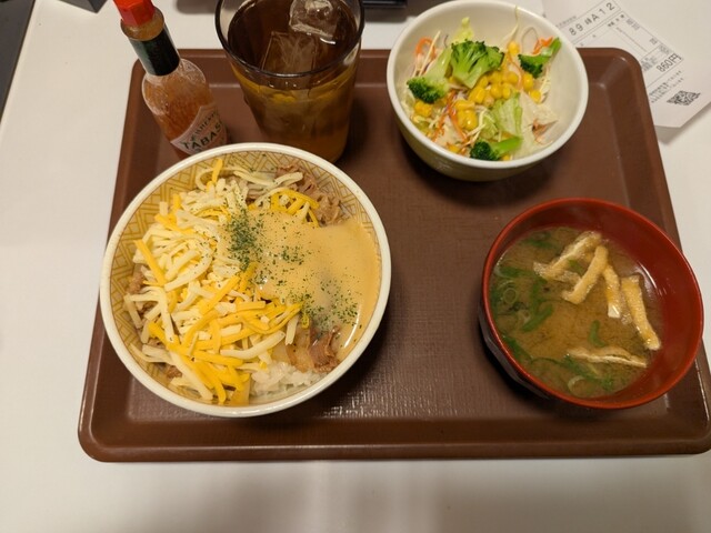 Sukiya Takeshiba Ten - Takeshiba/Gyu-don (Beef bowl) | Tabelog