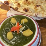 インド料理レストラン Mayaa - Bランチ（日替りアルーサグカレー・辛さホット）