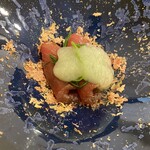 あま木 - 鰹の新玉葱ジュレ