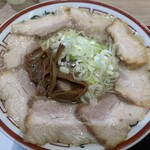 田中そば店 ららぽーと名古屋みなとアクルス店 - 肉そば大盛り、脂少なめ