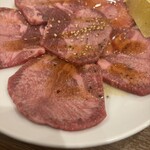 熙楽苑 - タン塩^_^うまし！