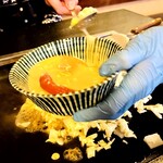 江戸もんじゃひょうたん -  明太子・もち・チーズもんじゃ