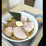 中華そば 大咲 - チャーシュー麺　普　麺かため　生たまご　byまみこまみこ