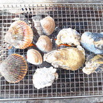 Omiyage Mura - 蛤、ホタテ、カキ